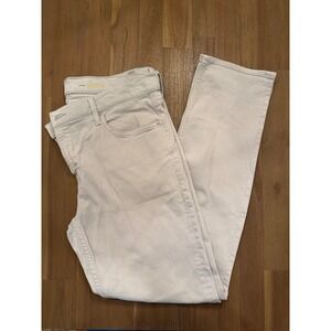 7 For All Mankind Slimmy Jeans Men Light Gray Size 36x30 Flat Front Casual Pants